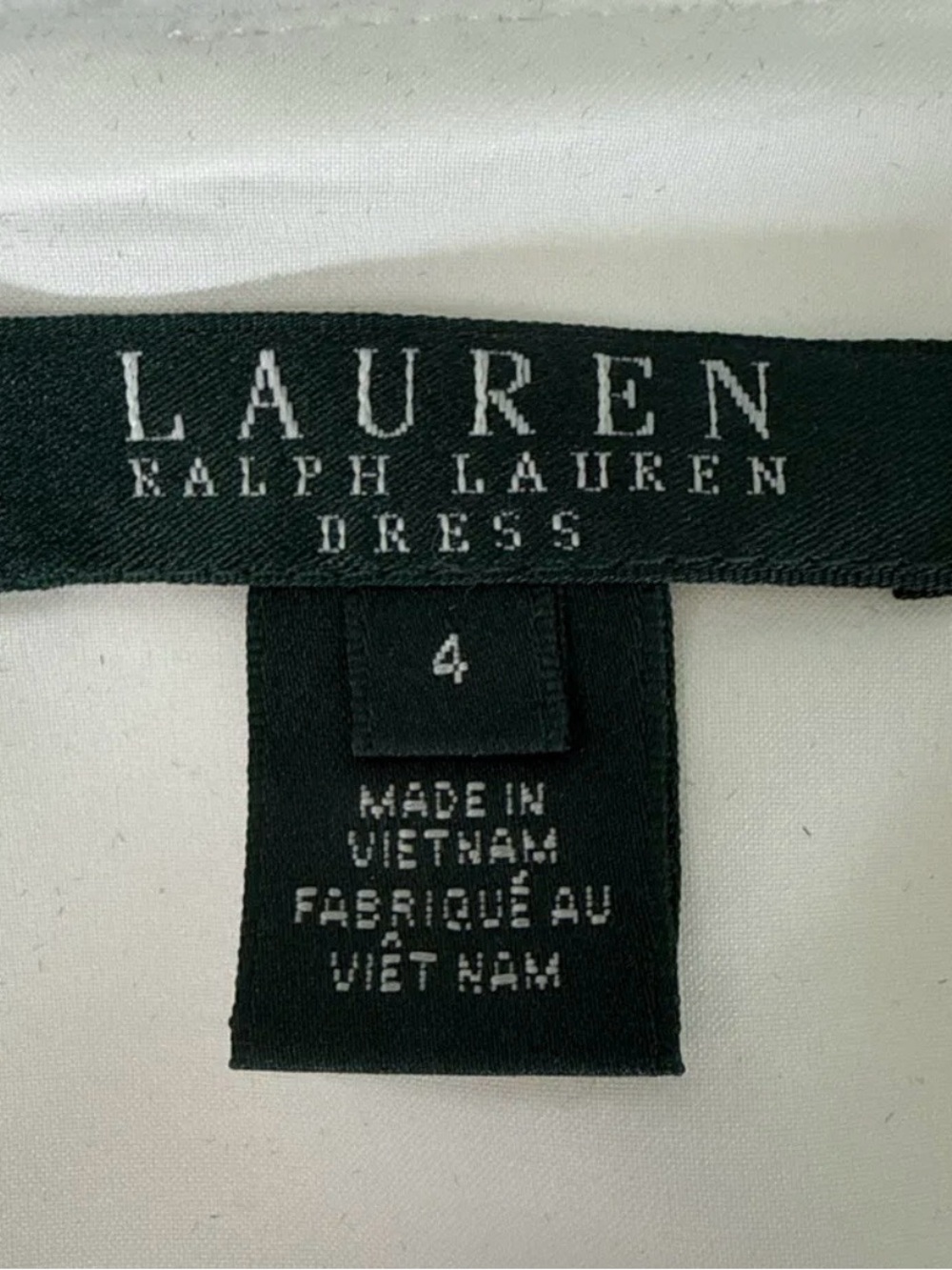 Ralph Lauren Navy and White Striped Sheath Dress - Picture 4 of 5
